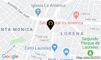 Mapa de Busetas Express S.a. en Medellín
