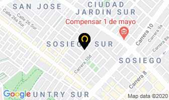 Mapa de Bustos Cruz Luis Ignacio en Bogotá D.C