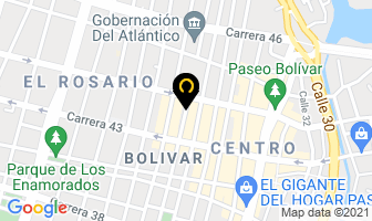 Mapa de Bustos José Luis en Barranquilla
