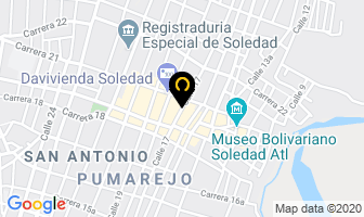 Mapa de Butifarras Monsa en Soledad