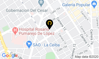 Mapa de Bvc & Asociados Ltda. en Valledupar