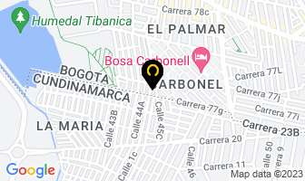 Mapa de Byc Electronica en Bogotá D.C