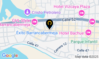 Mapa de Byh Abogados en Barrancabermeja