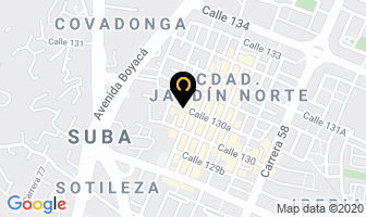 Mapa de Byoca Colombia Sas en Bogotá D.C
