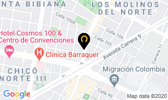 Mapa de C & C Inversiones Inmobiliarias en Bogotá D.C