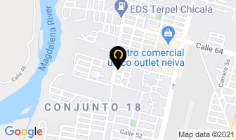 Mapa de C & G Construcciones S.a. en Neiva