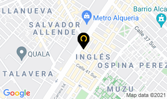Mapa de C & R Modulares en Bogotá D.C
