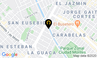 Mapa de C & B Papeles De Colombia Ltda. en Bogotá D.C