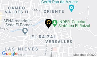 Mapa de C O N I N T E L en Medellín