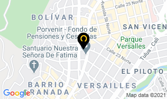 Mapa de C S A Ingeniería & Servicios Ltda. en Cali