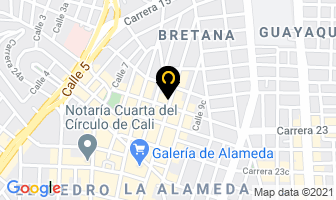Mapa de C Y C Cocinas Y Cubiertas en Cali