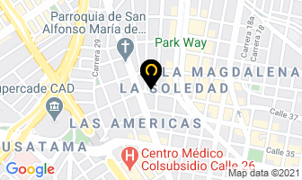 Mapa de C. Y C. Consultoría Integral Ltda. en Bogotá D.C