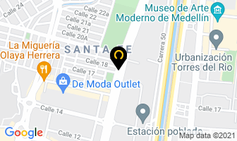 Mapa de C Y D Ltda en Medellín