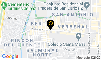 Mapa de C.a. Impresores en Bogotá D.C