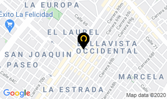 Mapa de Cab Diseño en Bogotá D.C