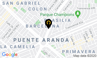 Mapa de Cabalgatas Los Potrillos Restaurante Bar en Bogotá D.C