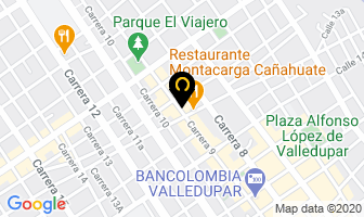 Mapa de Caballeros en Valledupar