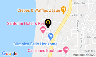 Mapa de Cabañas En Santa Marta en Santa Marta