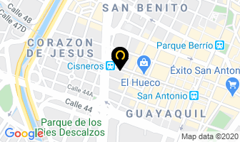 Mapa de Cabañas Villa Lina en Moñitos