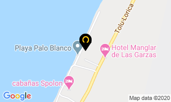 Mapa de Cabañas Villa Morca Coveñas en Coveñas