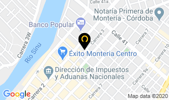Mapa de Cabarcas Sarmiento S.a.s. en Montería