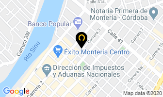 Mapa de Cabarcas Sarmiento S.a.s. en Montería