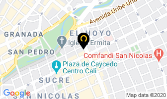 Mapa de Cabellos Koni en Cali