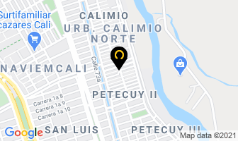 Mapa de Cabezas Mora Héctor Giovanny en Cali
