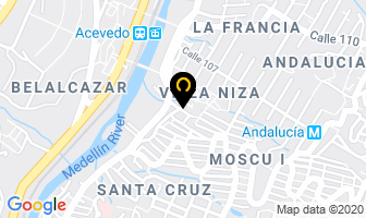 Mapa de Cabinas & Diseños en Medellín