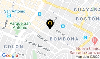 Mapa de Cabinas Bomboná en Medellín