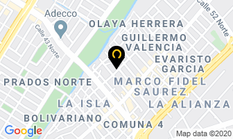 Mapa de Cabinas Telefonicos Rubitel en Cali