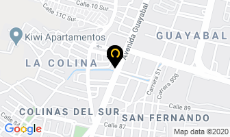 Mapa de Cabinas Y Vitrales Del Sur en Itaguí