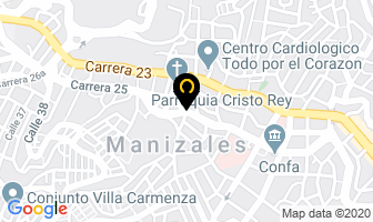 Mapa de Cabo Verde Hostales en Manizales