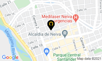Mapa de Cabrera Cabrera Gerardo Enrique en Neiva