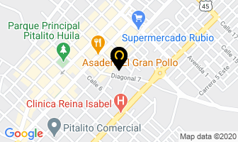 Mapa de Cacharreria Cali en Pitalito