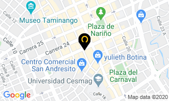 Mapa de Cacharrería Cervantes en Pasto