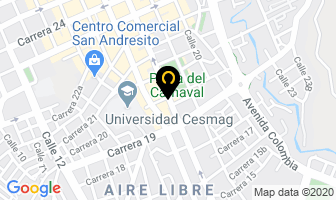 Mapa de Cacharrería Donde Carlos en Pasto
