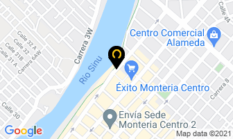 Mapa de Cacharrería Franco en Montería