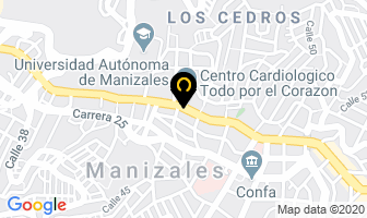 Mapa de Cacharreria Ikea's en Manizales