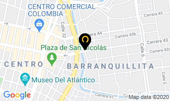 Mapa de Cacharreria Julio C. en Barranquilla