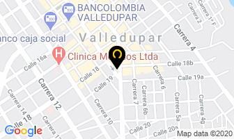 Mapa de Cacharreria Mana en Valledupar