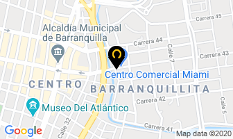 Mapa de Cacharrería Panamá en Barranquilla