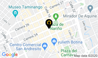 Mapa de Cacharrería San Agustín en Pasto