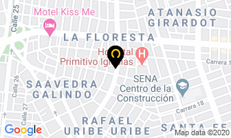Mapa de Cacharrería Y Adornos Kimo's en Cali