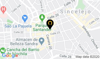 Mapa de Cacharrería Y Papelería Taboada en Sincelejo