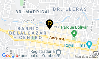 Mapa de Cachet Sport en Yumbo