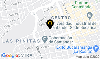 Mapa de Cachuchas Maya en Bucaramanga