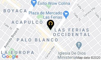 Mapa de Cachuchas Y Maletines en Bogotá D.C