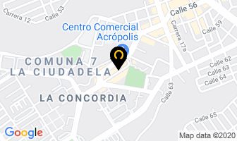 Mapa de Cad Center en Bucaramanga