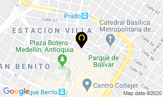 Mapa de Cademac en Medellín